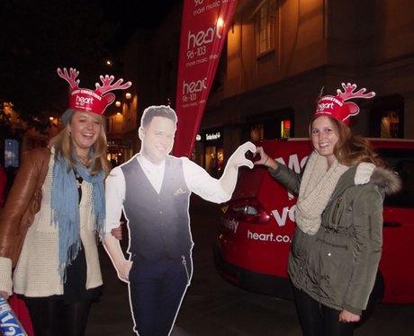 Heart Angels: Bath Christmas Lights