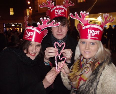 Heart Angels: Bath Christmas Lights
