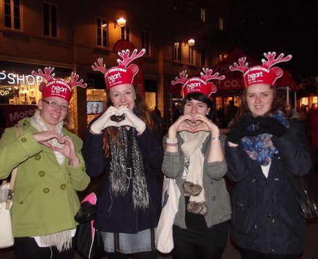 Heart Angels: Bath Christmas Lights