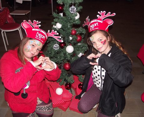 Heart Angels: Bath Christmas Lights
