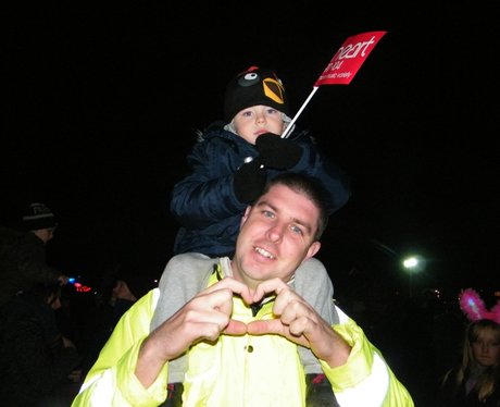 The Heart Angels were at Shoreham Beach Fireworks