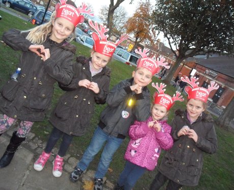 Heart Angels: Rochester Christmas Light Switch On