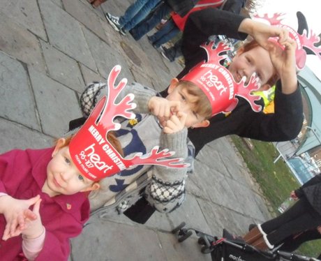 Heart Angels: Rochester Christmas Light Switch On