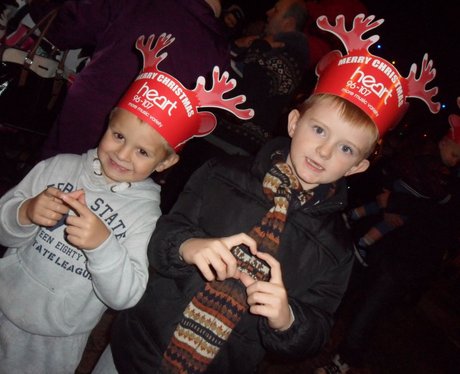 Heart Angels: Rochester Christmas Light Switch On