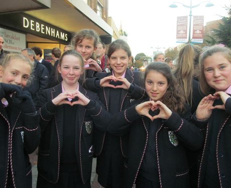 Heart Angels: Southsea Christmas Lights Switch On