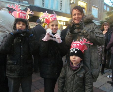 Heart Angels: Southsea Christmas Lights Switch On