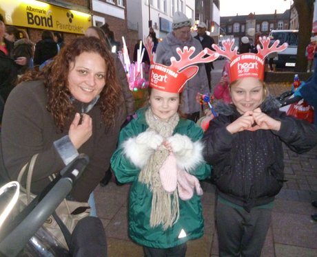 Heart Angels: Gillingham Christmas Light Switch On