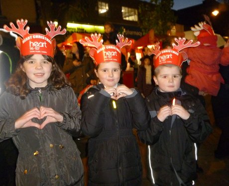 Heart Angels: Gillingham Christmas Light Switch On