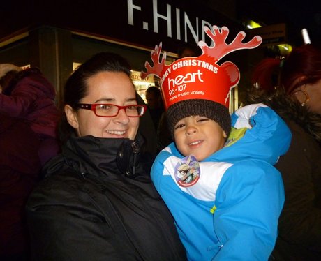 Heart Angels: Gillingham Christmas Light Switch On