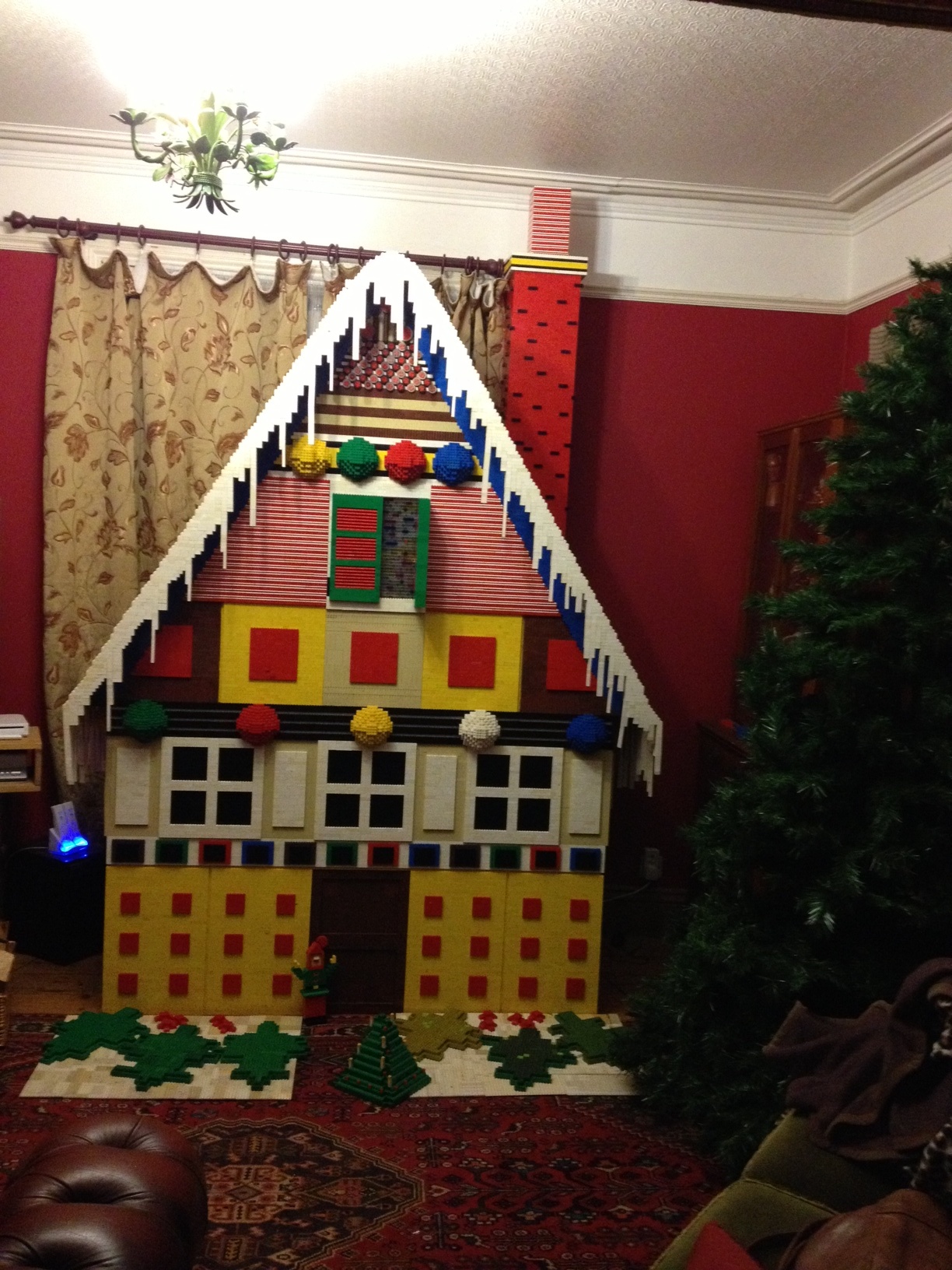 giant lego house