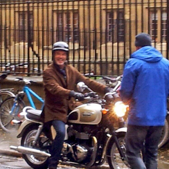 Pierce Brosnan In Cambridge