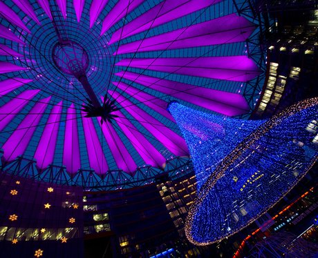 lights in the sony center berlin