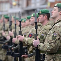 45 Company parade in Marlborough_4