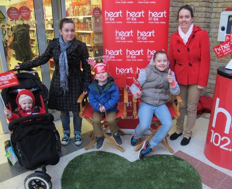 The Heart Angels took their 'Wheel Of Fortune' gam