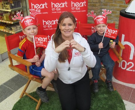 The Heart Angels took their 'Wheel Of Fortune' gam