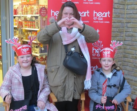 The Heart Angels took their 'Wheel Of Fortune' gam