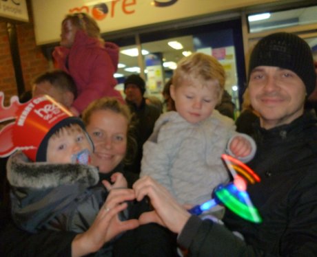 Heart Angels: Rainham Christmas Light Switch On (2