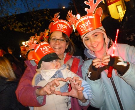 Heart Angels: Rainham Christmas Light Switch On (2