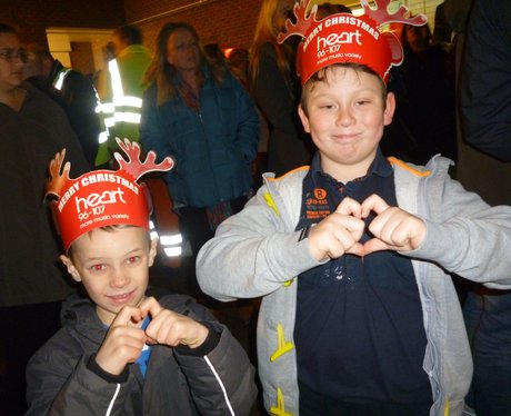 Heart Angels: Rainham Christmas Light Switch On (2