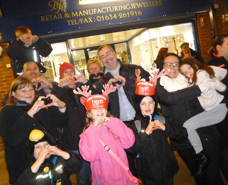 Heart Angels: Rainham Christmas Light Switch On (2