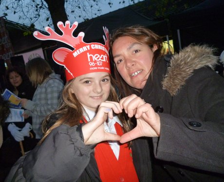 Heart Angels: Rainham Christmas Light Switch On (2