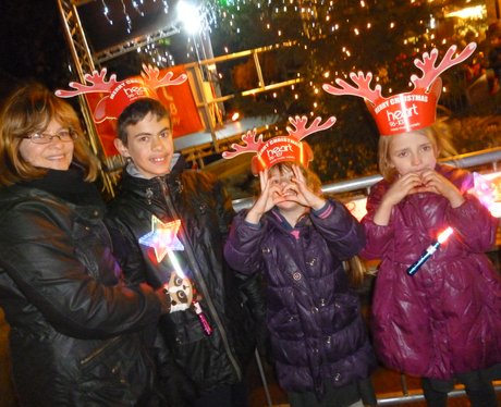 Heart Angels: Rainham Christmas Light Switch On (2