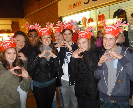 Heart Angels: Rainham Christmas Light Switch On (2