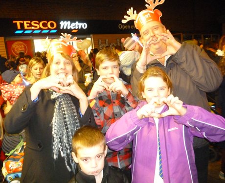 Heart Angels: Rainham Christmas Light Switch On (2