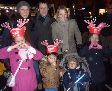 Heart Angels: Sevenoaks Christmas Light Switch On