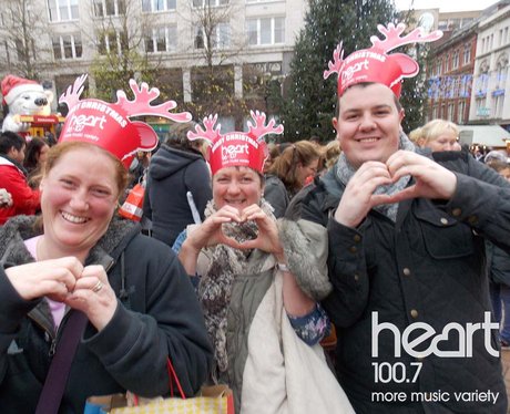 ive it some Heart - Snow Globe Family Day at the B