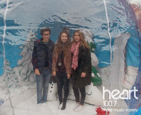 ive it some Heart - Snow Globe Family Day at the B