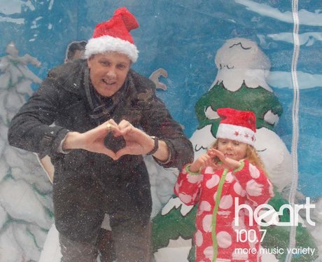 ive it some Heart - Snow Globe Family Day at the B