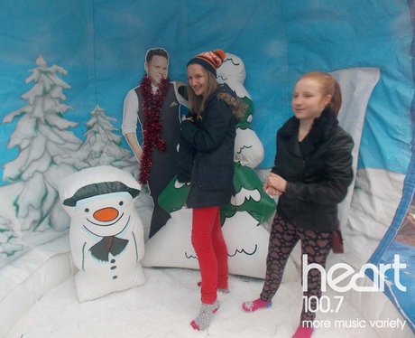 ive it some Heart - Snow Globe Family Day at the B