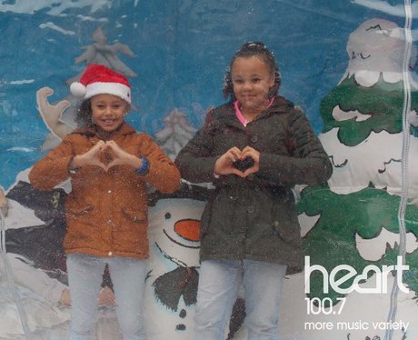 ive it some Heart - Snow Globe Family Day at the B