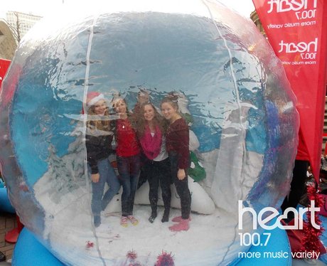 ive it some Heart - Snow Globe Family Day at the B