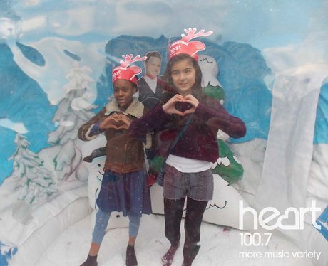 ive it some Heart - Snow Globe Family Day at the B
