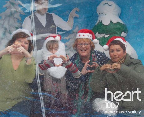 ive it some Heart - Snow Globe Family Day at the B