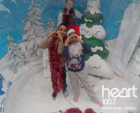 ive it some Heart - Snow Globe Family Day at the B