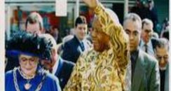 Visit by Nelson Mandela to Bedford