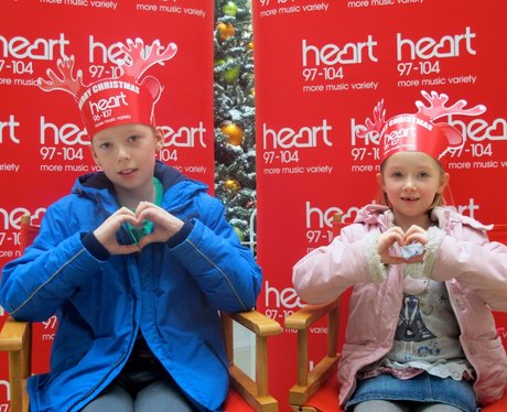 The Heart Angels went to the Arndale centre in Eas
