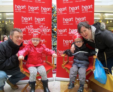 The Heart Angels went to the Arndale centre in Eas