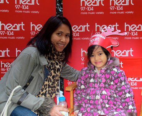 The Heart Angels went to the Arndale centre in Eas