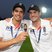 Image 4: James Anderson and Alistair Cook with the Ashes
