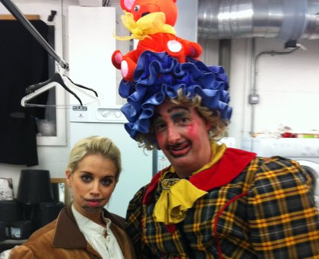 James And Charlie In Panto