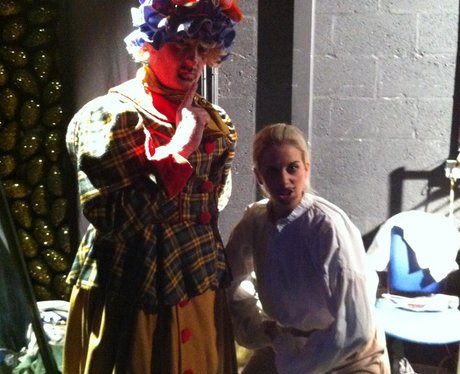 James And Charlie In Panto