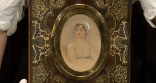 portrait of Jane Austen by James Andrews