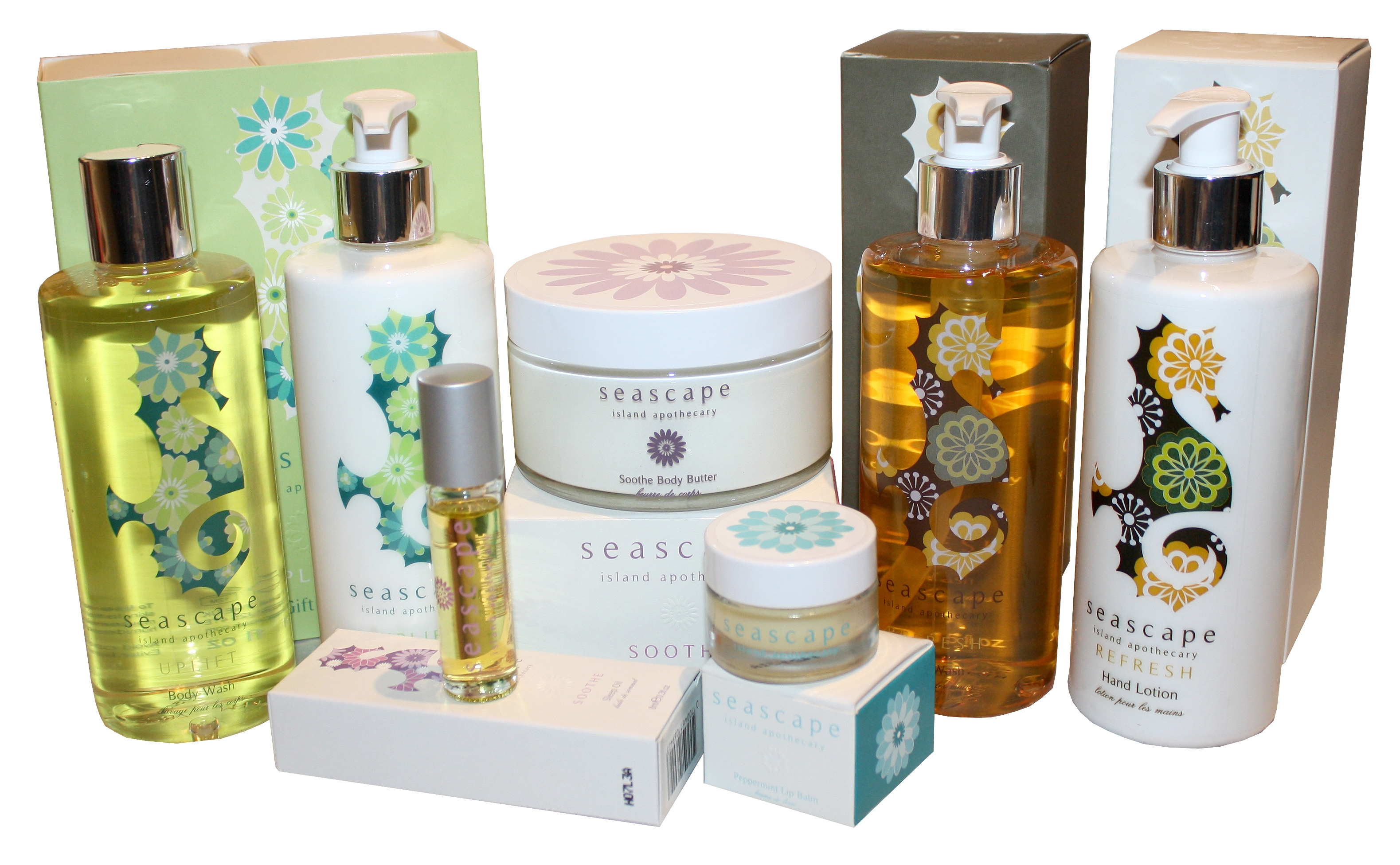 seascape bath and beauty range