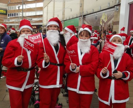 Hospice of St Francis Santa Dash 2013