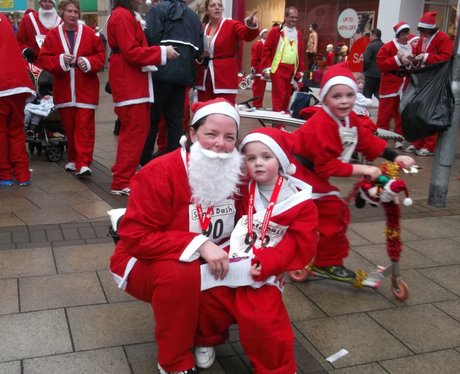 Hospice of St Francis Santa Dash 2013