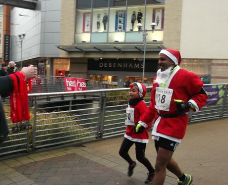 Hospice of St Francis Santa Dash 2013